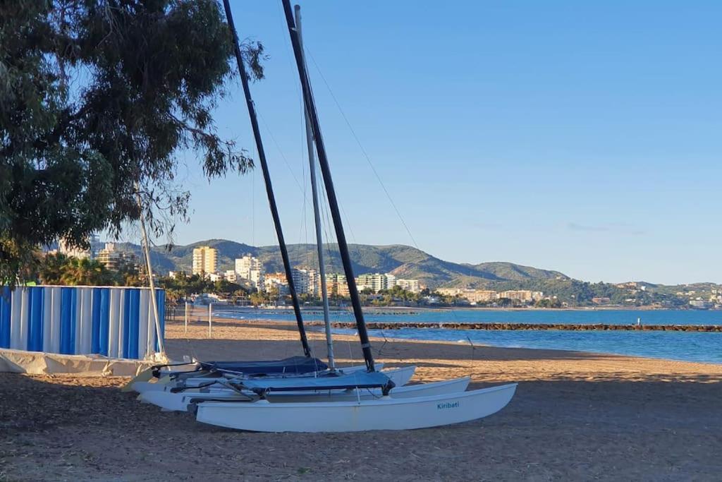 Incredible Seafront With Sunrise And Sunset Views Benicàssim Exterior foto